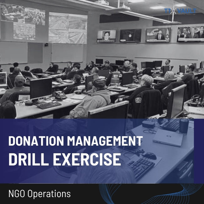 ESF 6- NGO Operations-Donation Management Exercise Drill