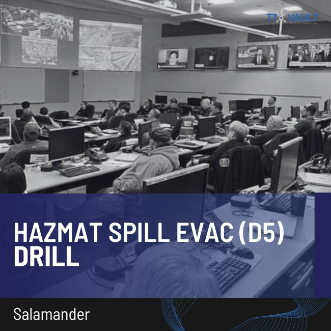 Salamander - Hazmat Spill Scenario Exercise Drill
