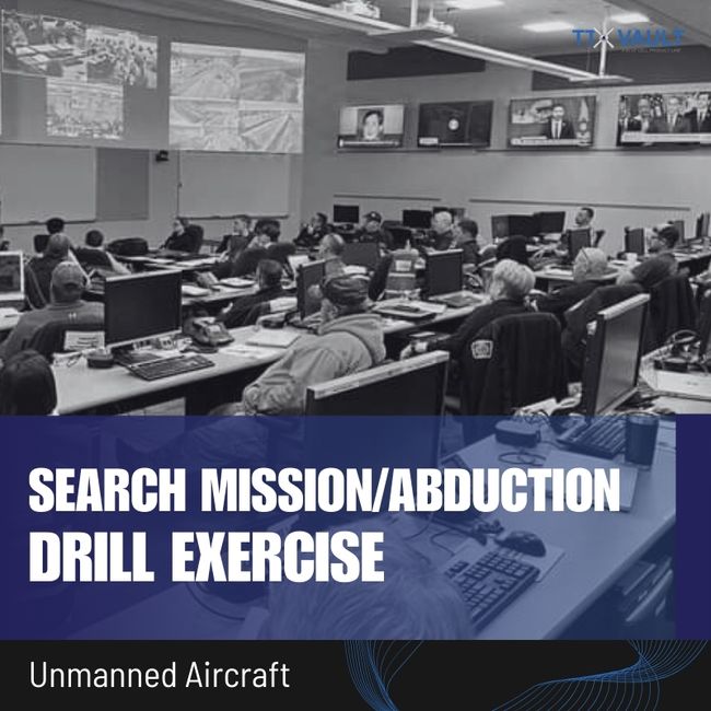 UAS - Search Mission/Abduction Drill