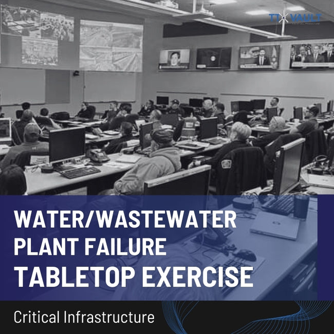 CIKR - Water/Wastewater Plant Failure Tabletop Exercise