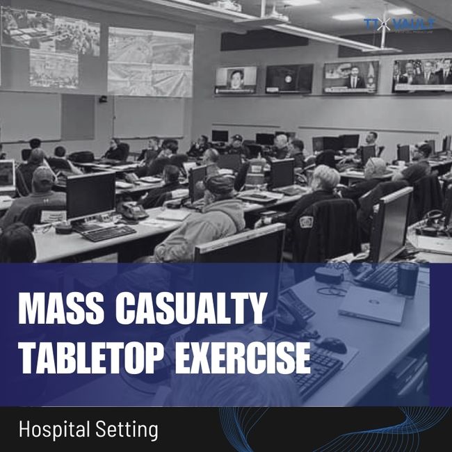 Hospital Setting - Mass Casualty Tabletop Exercise