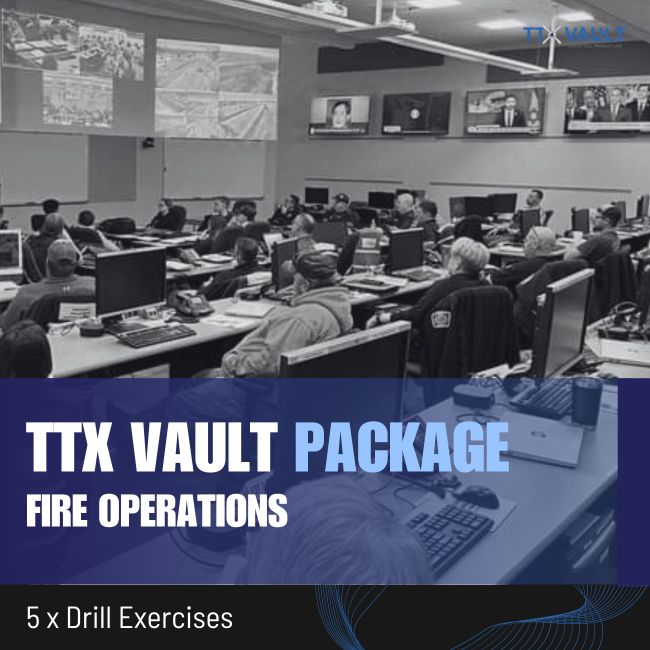 TTX Vault Package #23 - Fire Operations Drills