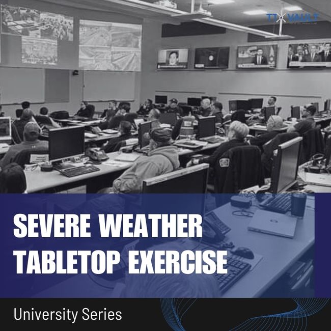 University Series - Severe Weather Tabletop Exercise