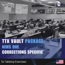 TTX Package - Corrections Specific - NIMS One Tabletop Exercises