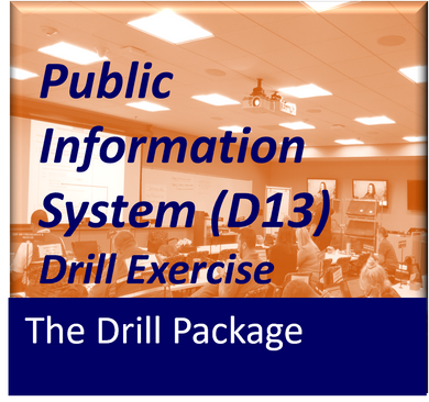 Drill-Public Information Systems Exercise